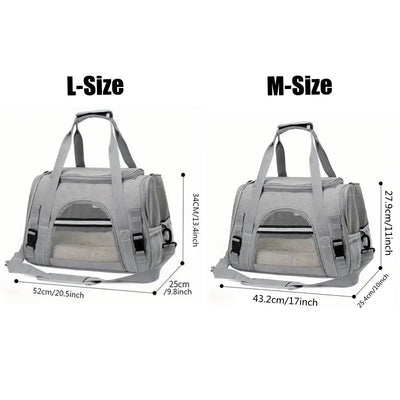 Pet Carrier for Large and Medium Cats, Soft-Sided Pet Carrier for Big Medium Cats and Puppy, Dog Carriers