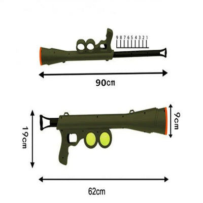 Pet Dog Toys Tennis Throwing and Throwing Equipment Training Supplies Launcher Puzzle Pet Dog Training Interactive Toy Gun