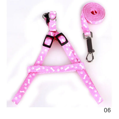 Pet Dog Harness Adjustable Pet Leashes Puppy Collar for Small Dogs Cat Harness Medium Dog Accessories Outdoor Walk