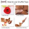 Pet Dog Snuffle Toy Roasted Turkey Toys Pet Interactive Puzzle Feeder Food Training IQ Dog Chew Toys Cute Animal Activity Toys