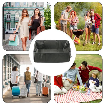 Travel Dog Bed Car Pet Seat Cushion Portable Outdoor Puppy Pad for Camping Picnic Foldable Waterproof Pet Car Cushion