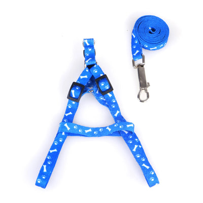 Cheap Small Dog Leash Puppy Leashes Teddy Pet Leash And Harness Set Cute Lead Rope Set Cat Kitten Leash Pet Things Decoration