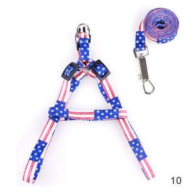 Pet Dog Harness Adjustable Pet Leashes Puppy Collar for Small Dogs Cat Harness Medium Dog Accessories Outdoor Walk