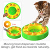Interactive Puzzle Toy for Dogs Enrichment Pet Slow Feeder Dispenser for Dry Food and Treat Dispenser