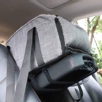 Dog car seat beds pet cars cat dog beds portable detachable for cars hand-held dog bed  safety travel bag  dog accessories