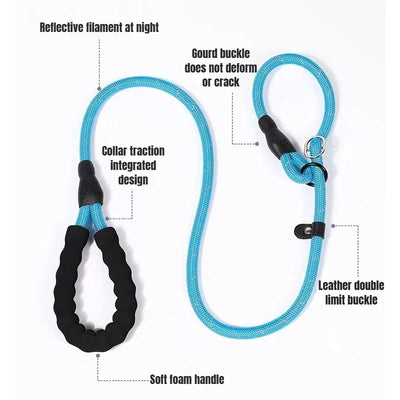 Harness Leash Dog Collar Small Puppy Accessories Explosion-proof Reflective  Training Anti-escape Walking Rope Pet Traction