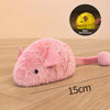 Interactive Plush Mouse Cat Toys Simulation Mice Kitten Self-Playing Plush Toys Indoor Pet Cats Chew Toy
