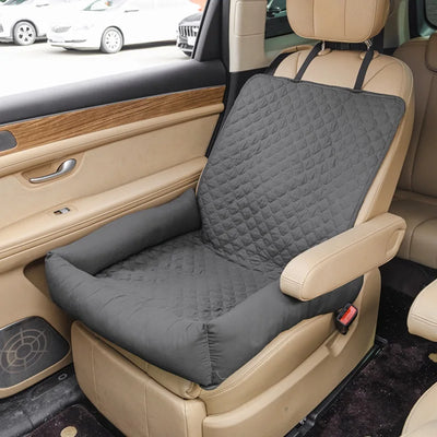 Dog Cat Pets Car Seat Cushion Outdoor Travel Hanging Bag Quilted Seat Pet Bed Car Nest Mat Comfortable Universal Car Accessories
