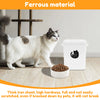 Pet Food Storage Barrel Metal Thickened Cat Food Container with Lid Silicone Gasket 6L Large Capacity Dog Treat Holder Organizer