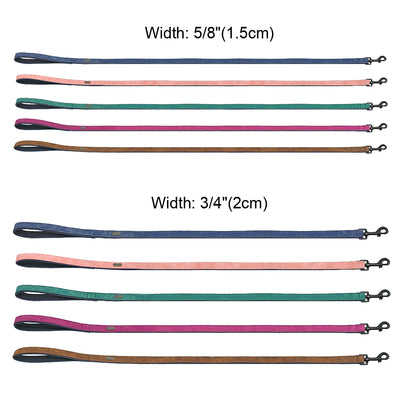 Dog Leash Harness Leather Lead Pet Dog Puppy Walking Running Leashes Training Rope Belt For Small Medium Large Dogs Pet Supplies
