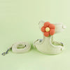 Cat Harness and Leash Sets Adjustable Dog Harness for Small Dog Leash Breashable Pet Harness Out Walking Dog Strap