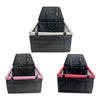 Pet Carriers Dog Seat With PVC Tube Hammock Waterproof Oxford Breathable Multicolor Washable Travel Cushion For Small Dogs
