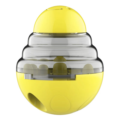 Tumbler Treat Dog Toy Food Dispensing Plastic Puppy Playing Toy Training Snack Storage Pet Plaything For Small Dog Cat Chihuahua
