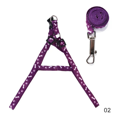 Pet Dog Harness Adjustable Pet Leashes Puppy Collar for Small Dogs Cat Harness Medium Dog Accessories Outdoor Walk