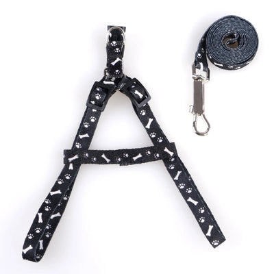 Cheap Small Dog Leash Puppy Leashes Teddy Pet Leash And Harness Set Cute Lead Rope Set Cat Kitten Leash Pet Things Decoration