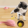 Interactive Plush Mouse Cat Toys Simulation Mice Kitten Self-Playing Plush Toys Indoor Pet Cats Chew Toy