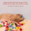 Cat Toys Interactive Launch Training Toy For Pet Kitten Creative Mini Shooting Gun Games Stretch Plush Ball Toys Pet Supplies