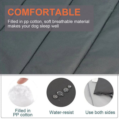 Portable Pet Mat Cat and Dog Mat Outdoor Waterproof Dog Beds for with Storage Carry Bag Outdoor Camping Easy To Clean Mat