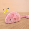 Interactive Plush Mouse Cat Toys Simulation Mice Kitten Self-Playing Plush Toys Indoor Pet Cats Chew Toy