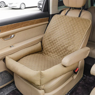 Dog Cat Pets Car Seat Cushion Outdoor Travel Hanging Bag Quilted Seat Pet Bed Car Nest Mat Comfortable Universal Car Accessories